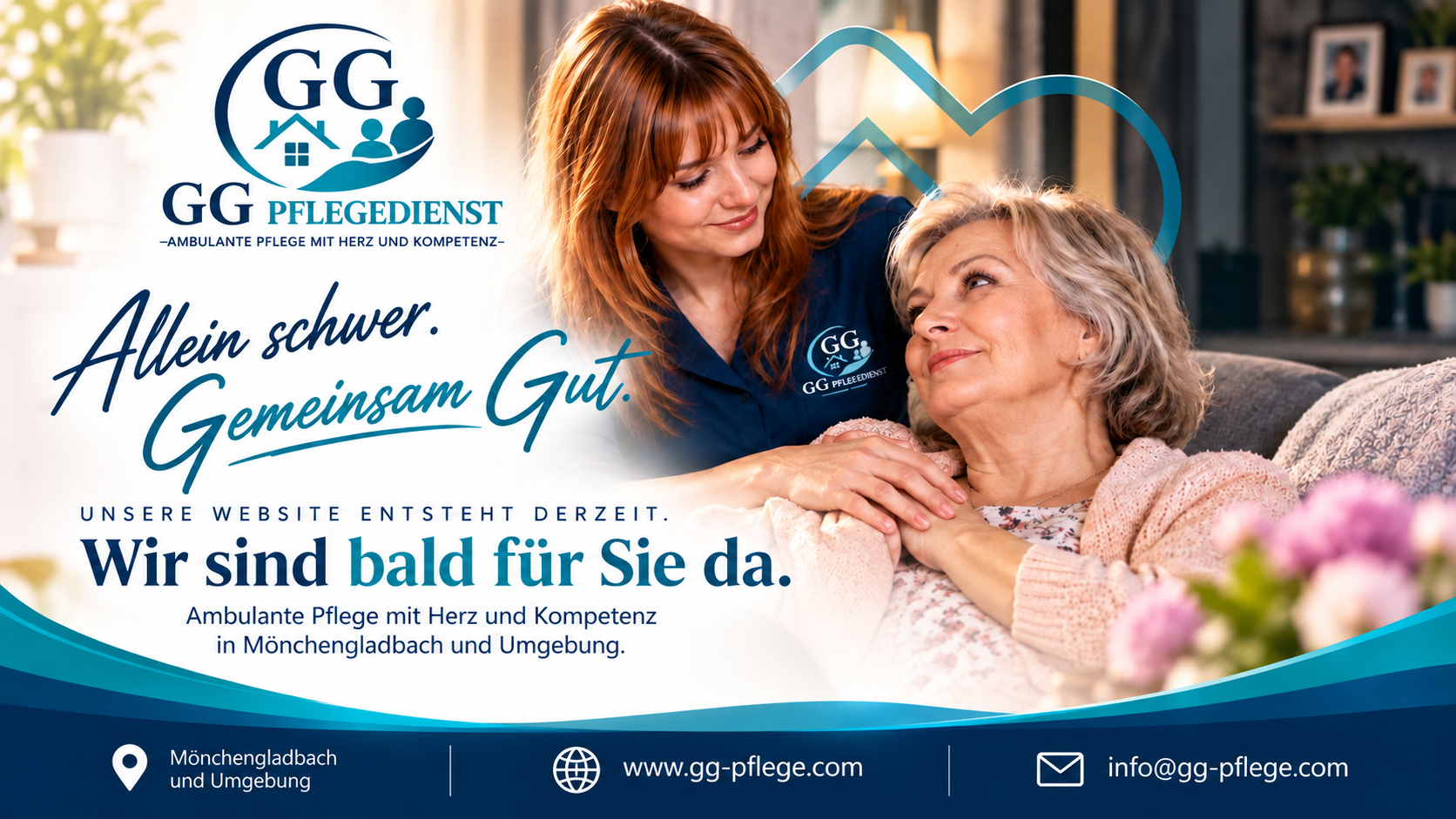 GG Pflegedienst – Allein schwer. Gemeinsam Gut.